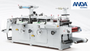 Double-Station Label Die Cutting Machine Model TMQ320D